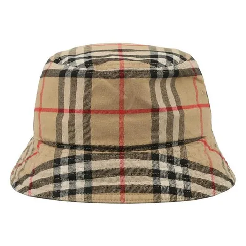 버버리 체크 코튼 버킷햇 8075657 A7026 BUCKET