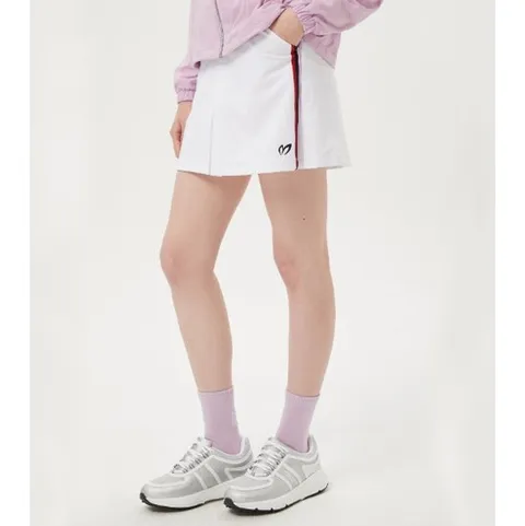 [ 롯데백화점 ][양말증정] 여성 배색 라인 큐롯 스커트 (421C3PC361)