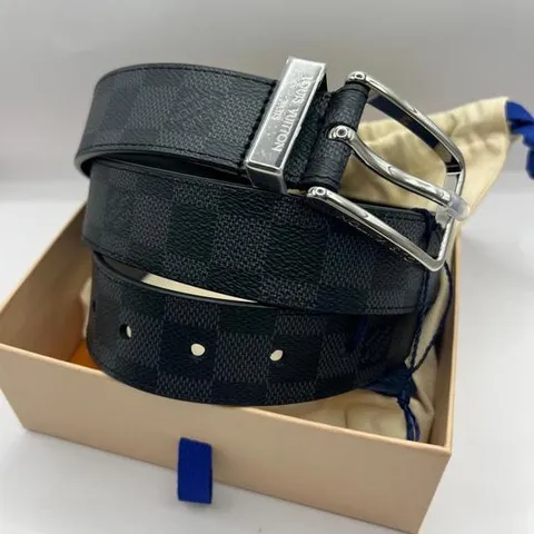 25SS 루이비통 퐁뇌프 35MM 남성 벨트 다미에 M8200T