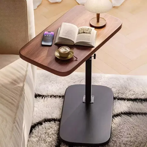 심플 모던 사이드테이블 테이블 높이조절가능 선반 (3color)