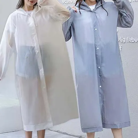 우의 여성 여자 레인 클래식 코트