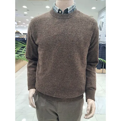 [트레몰로](주)세정 25년 FW 울100% 라운드 니트 TRH BR5W 8551_