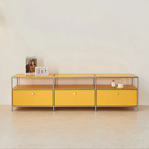 퍼스웰 (완제품)프리즈 1800 1단 모듈수납장 거실장TV장(FO_013)