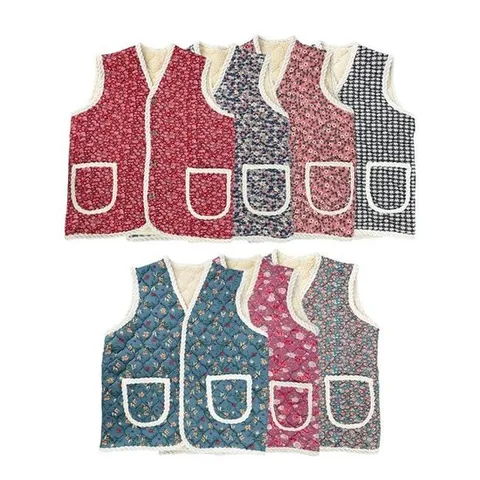 [굿쇼핑몰_의류]겨울 김장,누빔조끼(1p) 색상랜덤-5개 털조끼