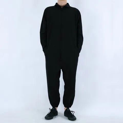 롤프 남성 남자 점프수트 점프슈트 점푸수트 조거팬츠 한벌 야상 스판 점퍼 집업 바지