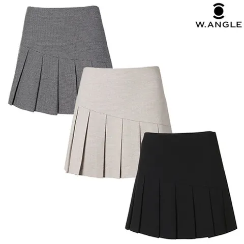 [ 현대백화점 ][와이드앵글] WWW22Q42 여성 CF 나디아 울라이크 플리츠 큐롯