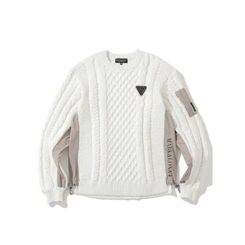 마크앤로나 긴팔 티셔츠 MCM4CAB54 WHITE DOM