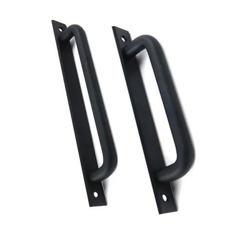 손잡이(ㄷ자봉판 흑색 2구손잡이 192p_대)피스제공