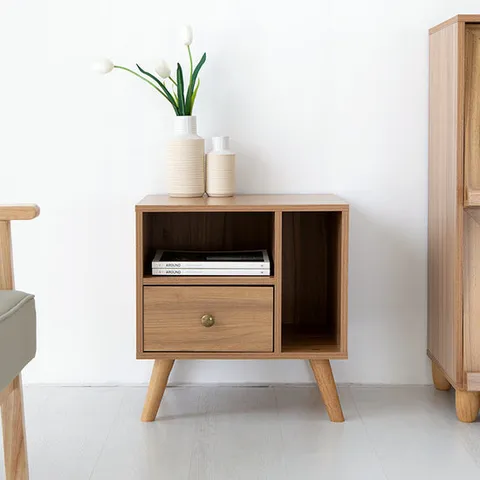원목 수납협탁 침실 거실 보조 협탁 수납정리