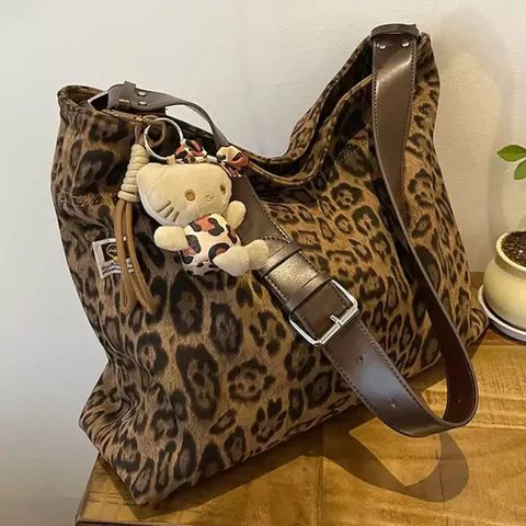 [몽벨리즈]루체레오파드숄더백 bagm00171