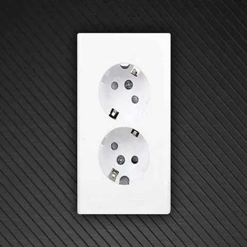 현대/매입2구콘센트(보조대포함)