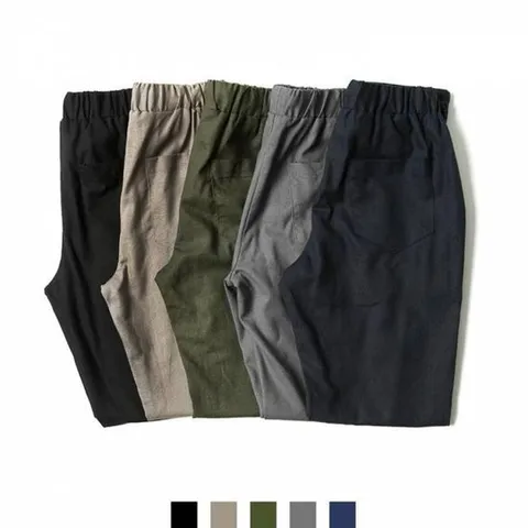 [에이치플러스몰]남자 린넨팬츠 린넨 스판바지 밴딩바지 린넨바지