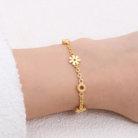 [골드모아] 여자 순금 팔찌 11.25g [미니 코스모스]