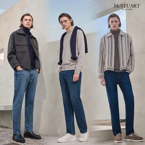 [맥스튜어트][맥스튜어트]25FW 남성 소프트 브러쉬 기모 데님 3