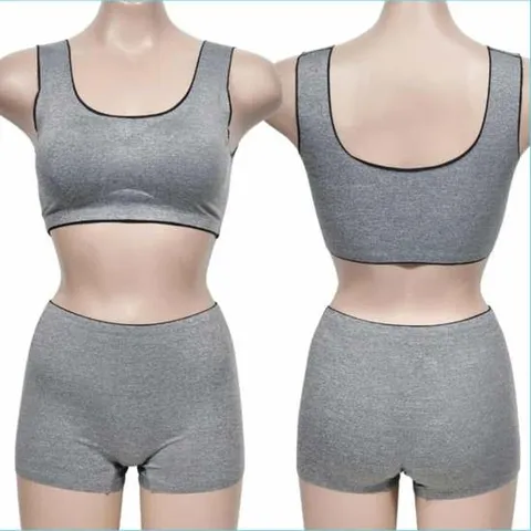 스포츠브라 드로즈팬티 세트 스포츠브라패드 운동스포츠브라