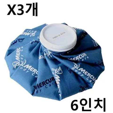Greetmed 아이스백 얼음주머니 15cm(6) X3개 냉찜질팩