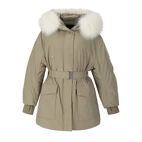 [ 롯데백화점 ][비지트인뉴욕]폭스퍼 후드 숏패딩(VBCDO40)