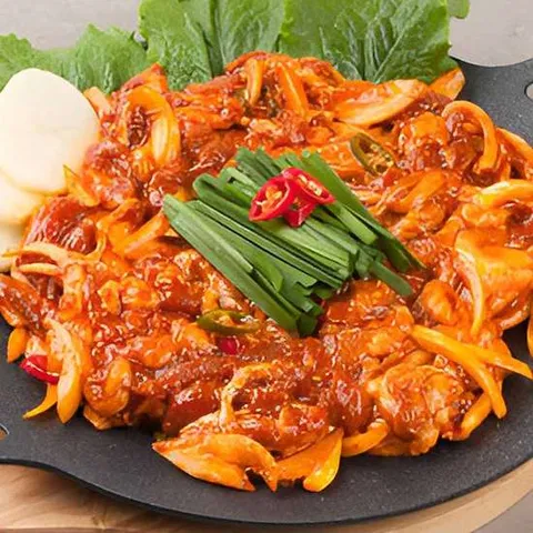국내산 무항생제 고추장 오리주물럭 500g 2팩 진짜 과일을 갈아넣은 오리불고기