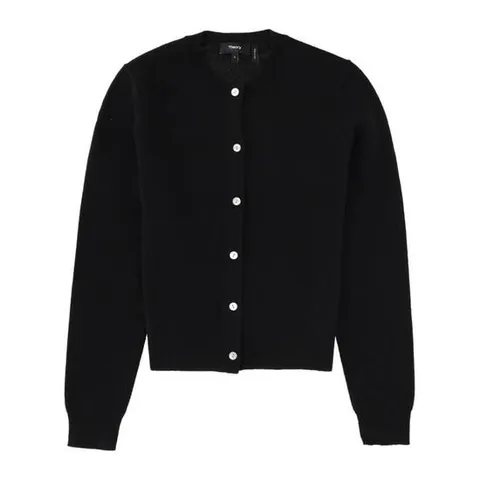 띠어리 가디건 O0818705001 BLACK DOM