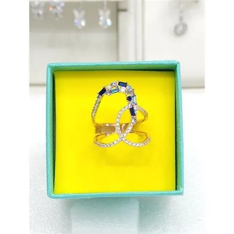 로뎀 세이브존05 E Luxury 명품식 오픈반지(블루)2 RD23040255