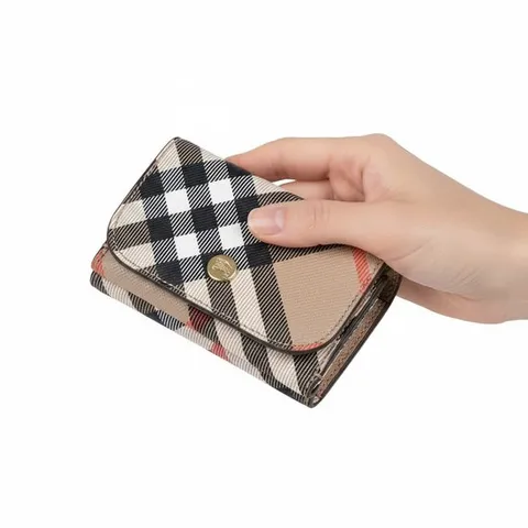 버버리 클리어런스체크 COMPACT 컴팩트 중지갑  8095291