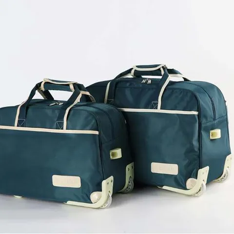 트롤리백 바퀴 여행 보스턴 가방 2종세트 터키그린