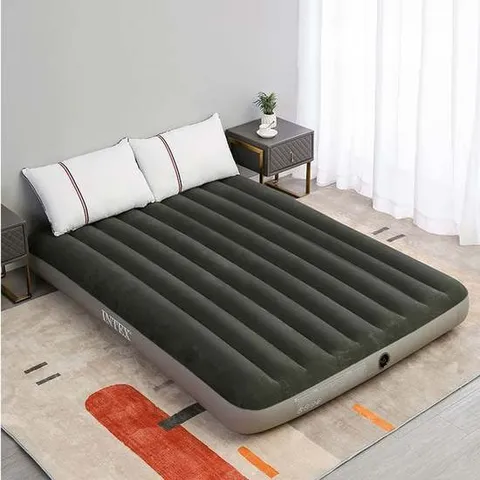 인텍스 캠핑 에어매트 레저 등산매트 광폭싱글 에어매트 인텍스에어매트 캠핑에어매트 텐트에어매트 두꺼운캠핑매트 2인용에어매트