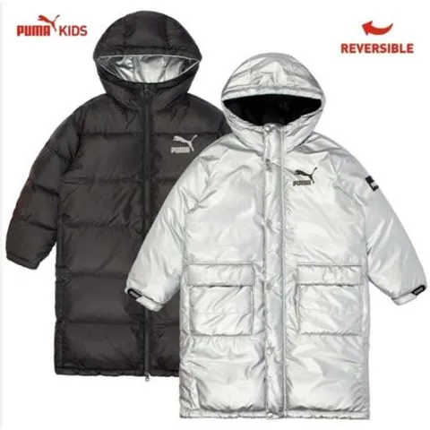 [ 롯데백화점 ]푸마키즈 리버시블 롱 다운 (PK44DW360)
