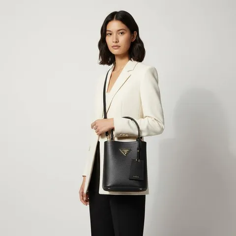 프라다 여성 파니에 사피아노 숄더백 (1BA217 2ERX F0002) 24FW
