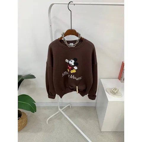 (신상)미나 기모 디즈니 정품 미키마우스 프린팅 긴팔 맨투맨 3color