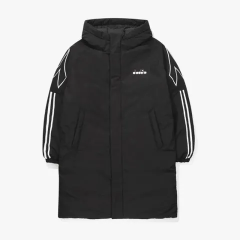 디아도라패딩 KQJ D5423LPJ93BLK 벤토 롱패딩 벤치코트 BLACK