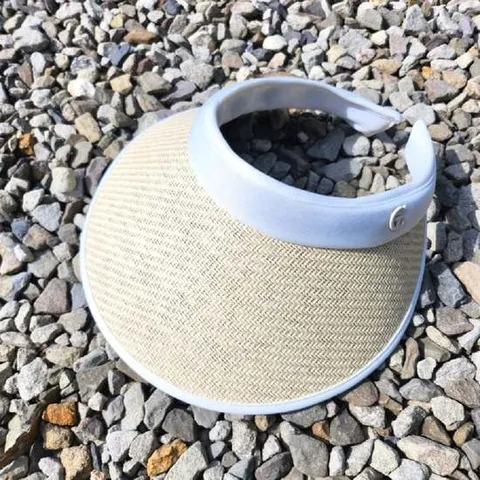 여름 밀짚 선캡 오트밀베이지 모자 여름모자 여자모자 여성모자 여자여름모자 여성여름모자 햇빛가리개모자 썬캡 여성썬캡 여자썬캡