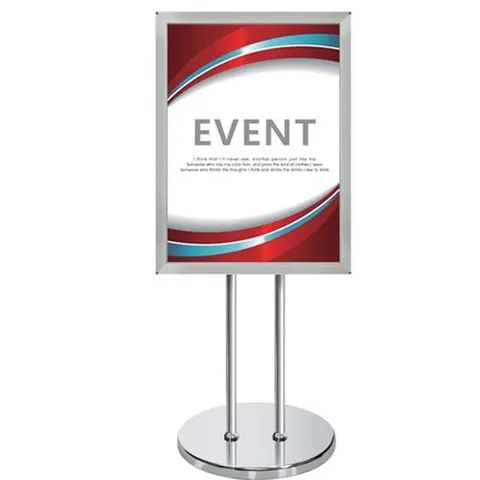 포스터 개폐식 스탠드(OPS-1100CP)/A2 크롬 부품 소모품 자재 파츠