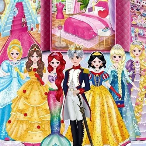 체리 코디놀이 자석코디 동화나라 원앤원 패션놀이 인 인형놀이 인형옷갈아입히기 인형옷 인형