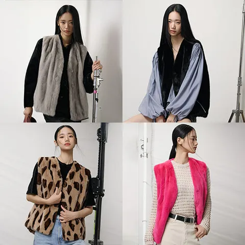 [유로컬렉션](11월 28일 순차 발송) 호주산 양모 100 후드 하프코트