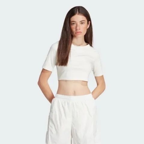 아디다스반팔티 OQJ IT9847 아디다스 NY 타이트 크롭 반팔 티셔츠