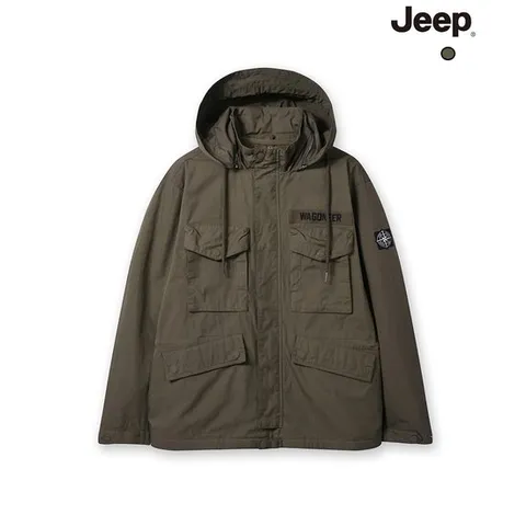 [ 롯데백화점 ][지프]남여공용 탈부착 패딩 내피 숏 야상점퍼 (JP1JPM101)