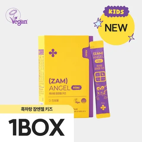 더한방울 흑하랑 잠엔젤 키즈 1박스(15포)