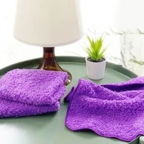 에코프랜_퍼플 사각걸레 5장 가정용손걸레 가정걸레 청소걸레 청소포 가정청소용손걸레