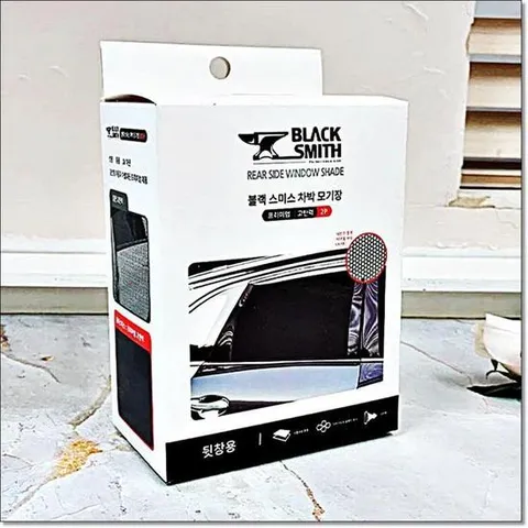 토드 블랙 스미스 차박 모기장 2개입 뒷창용120x80cm