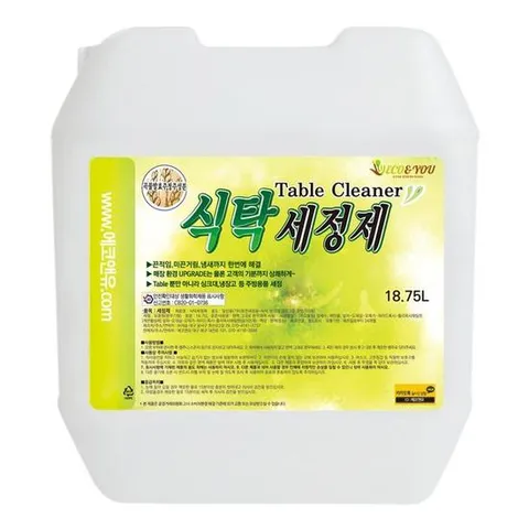 식탁살균세정제 18.75L