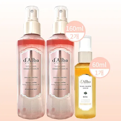 [달바]달바 미스트 세럼 바이탈레드 160ml 2개+60ml 1개