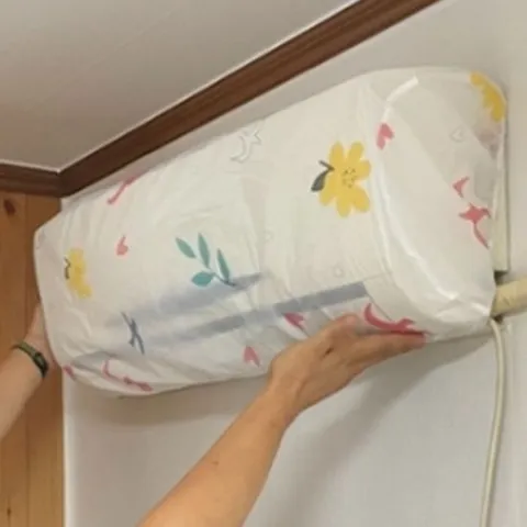 벽걸이에어컨 커버 먼지방지 풀커버 랜덤색상95x30x21 벽걸이에어컨덮개 에어컨커버 벽걸이에어컨커버 에어컨덮개 에어콘커버
