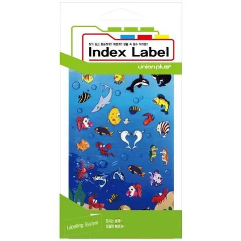 유니온 스티커 그림 (바다이야기) (9매입) (UL-22007)