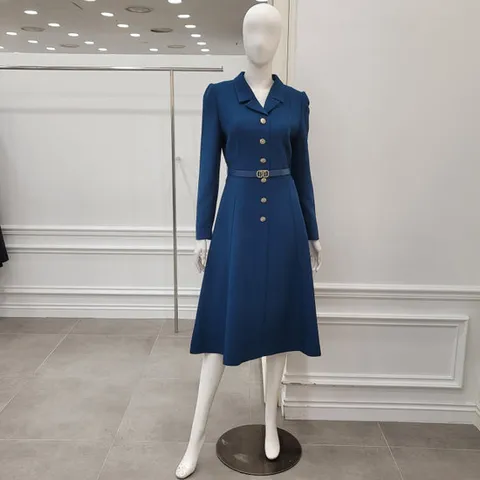 [미니멈]카라넥 플레어 원피스 (MZDGWO0920 DB)_IC