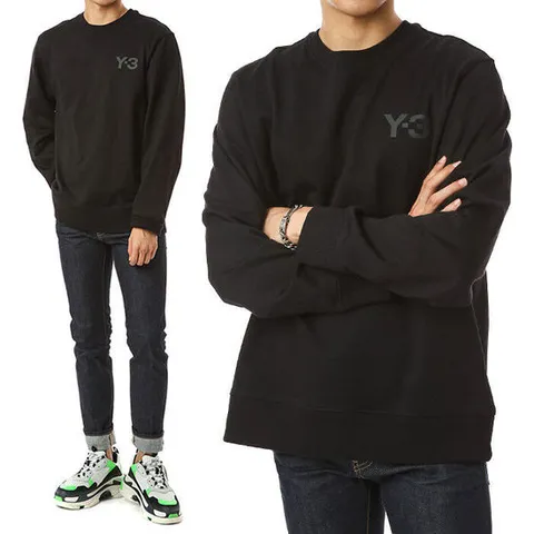 (명품) Y 3 M LOGO CRW 맨투맨FJ0427