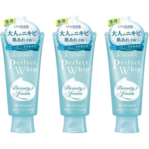 원즈모어 [대량구매] 센카 퍼펙트 휩 여드름 케어 3종 세트 120g 3개