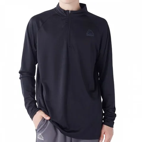 카파 남성용 카파 남성용 하프 지퍼 긴소매 티