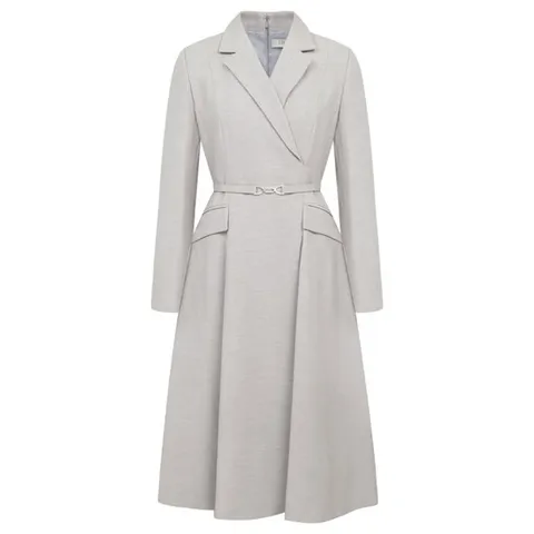 [라인어디션]플레어 카라 원피스 NMWOPQA010