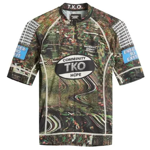 파 노말 스튜디오 남성 Pas Normal Studios T K O  Mechanism Jersey Human Error Green